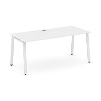 Style Project Direct Стол письменный SN-6A.SR-016.M Белый/Металл Белый/Заглушка Металл Белый 1980*70