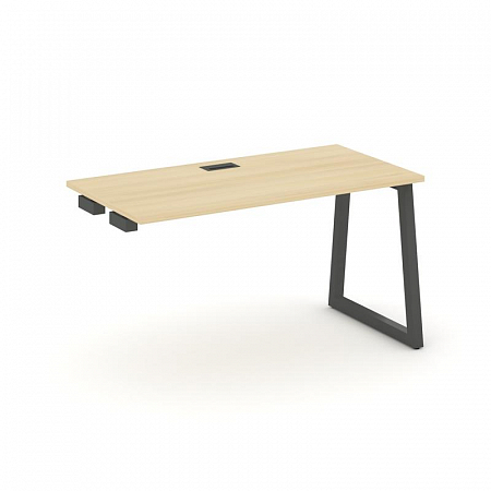 Style Project Стол-приставка к опор. элем. SN-5T1.OPRS-003 Акация Лорка/Металл Антрацит/Заглушка Пла