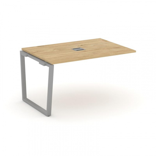 Style Project Проходной наб. элем. перег. стола SN-6T2.NSPRG-002 Акация Лорка/Металл Антрацит/Заглуш фото 2