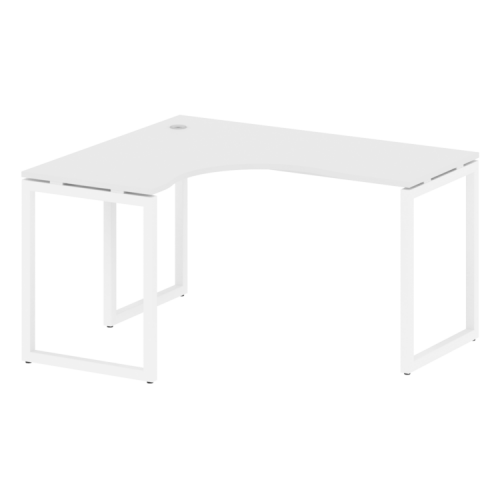 Стол криволинейный левый на О-обр. м/к Metal System Quattro 40БО.СА-3 (L) фото 11