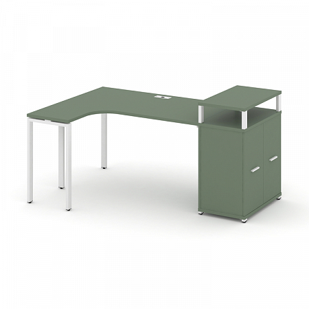Стол эргономичный с опорным распашным шкафом Concept CN.SA-212(L)