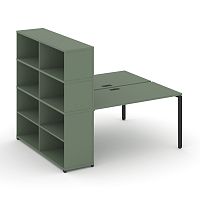 Бенч-система с опорным стеллажом с надставкой Concept CN.DRS-213