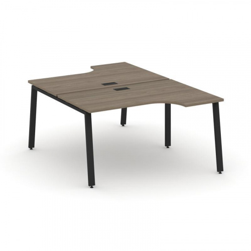 Style Project Рабочая станция эргоном. SN-6A.DRPA-012 Вяз Благородный/Металл Белый 1580*1432/1992*75 Style Project Рабочая станция эргоном. SN-6A.DRPA-012 Вяз Благородный/Металл Белый 1580*1432/1992*75