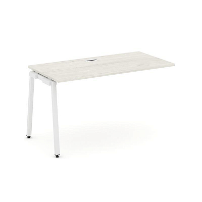 Style Project Проходной наб. элем. SN-4A.ONRS-002 Дуб Наварра/Металл Белый 1180*600*750