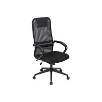 Кресло офисное Chairman CH612 Black (Сетка/Ткань)