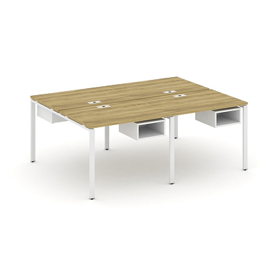 Бенч-система на 4 места с подвесными тумбами Concept CN.DRS-121