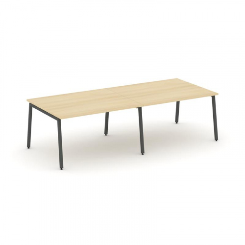 Style Project Стол переговорный SN-4A.SPRG-044.3 Белый/Металл Антрацит 3160*1180*750 фото 26