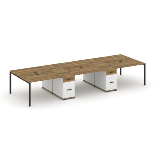 Бенч-система на 6 мест с 2 опорными тумбами Concept CN.DRS-454 фото 7