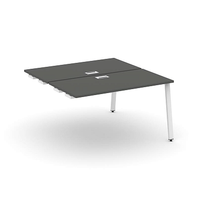 Style Project Стол-приставка к опор. элем. SN-6A.DPRS-024 Антрацит/Металл Белый 1580*1632*750