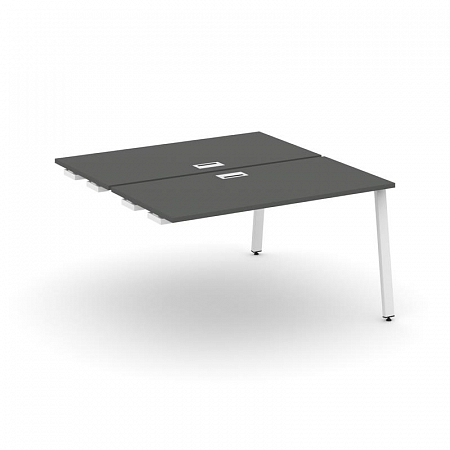 Style Project Стол-приставка к опор. элем. SN-6A.DPRS-014 Антрацит/Металл Белый 1580*1432*750