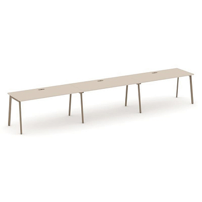 Бенч-система на 3 места Estetica ES.RS-3.4-LP