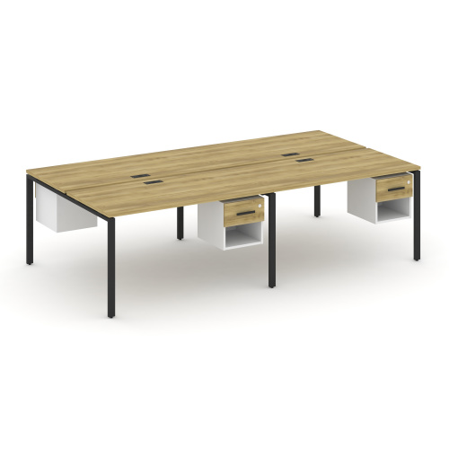 Бенч-система на 4 места с подвесными тумбами Concept CN.DRS-139 фото 6 Бенч-система на 4 места с подвесными тумбами Concept CN.DRS-139 фото 6