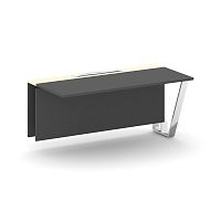 Steel Meet Проходной модуль MM-PR.B.SPPO-16 Антрацит/Ваниль Глянец/Нержавеющая Сталь/Хром 1600*800*7