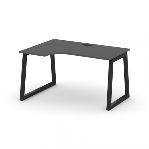 Style Project Стол рабочий эргоном. SN-5T1.SPA-022(L) Акация Лорка/Металл Антрацит/Заглушка Пластик фото 5 Style Project Стол рабочий эргоном. SN-5T1.SPA-022(L) Акация Лорка/Металл Антрацит/Заглушка Пластик фото 5