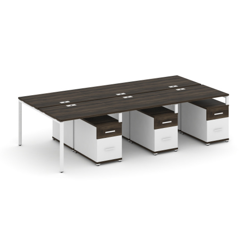 Бенч-система на 6 мест с 3 опорными тумбами Concept CN.DRS-353 фото 10 Бенч-система на 6 мест с 3 опорными тумбами Concept CN.DRS-353 фото 10