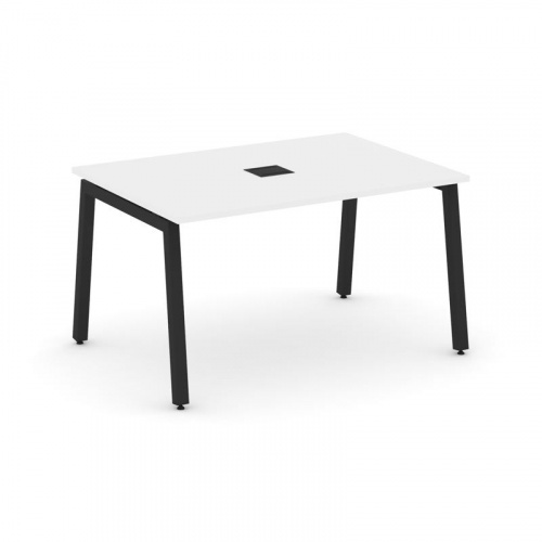 Style Project Стол переговорный SN-5A.SPRG-001 Акация Лорка/Металл Белый 980*980*750 фото 14