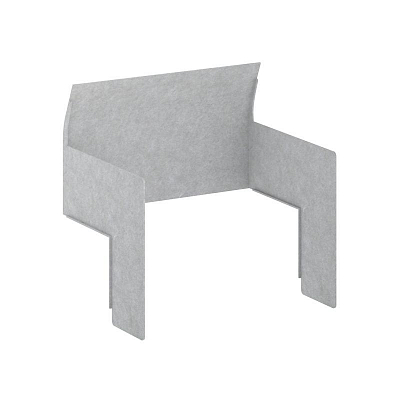 AcustiX Кабина настольная на стол L800 VE.KB5-1580.8 Зимний Лес 1580*1200*1100