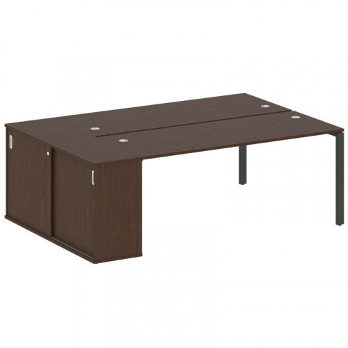 Бенч-система с шкафом-купе на П-обр. м/к Metal System БП.РС-СШК-1.5 фото 6