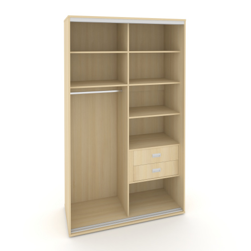 Корпус 2-х секционного шкафа высокого L=1100мм Maris SH.K2-1.1 K2 Корпус 2-х секционного шкафа высокого L=1100мм Maris SH.K2-1.1 K2