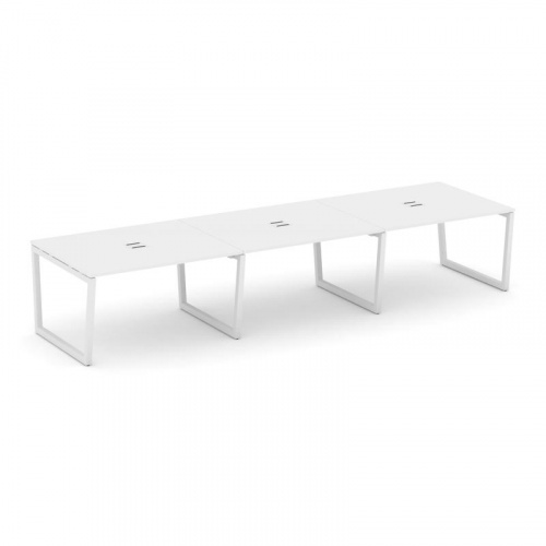 Style Project Стол переговорный SN-5T2.SPRG-053 Акация Лорка/Металл Антрацит/Заглушка Металл Антраци фото 17