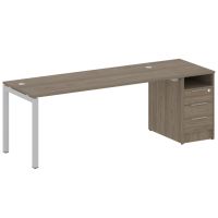 Бенч-система с тумбой на П-обр. м/к Метал систем Quattro 50БП.РС-СТП-1.5