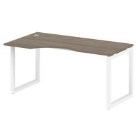 Стол криволинейный левый на О-обр. м/к Metal System Quattro 50БО.СА-1 (L)