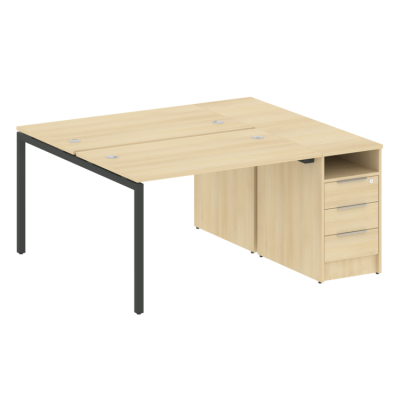 Бенч-система с тумбой на П-обр. м/к Метал систем Quattro 40БП.РС-СТП-2.2