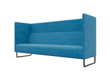 Bronks Диван трехместный BROS-3 Forward 785/Металл Черный 2100*760*1180