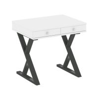 Home Office Стол письменный VR.SP-1-79.M Белый Бриллиант/Металл Антрацит 794*600*750