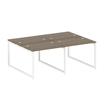 Бенч-система на 4 места на О-обр. м/к Metal System Quattro 40БО.СМ-4.1 