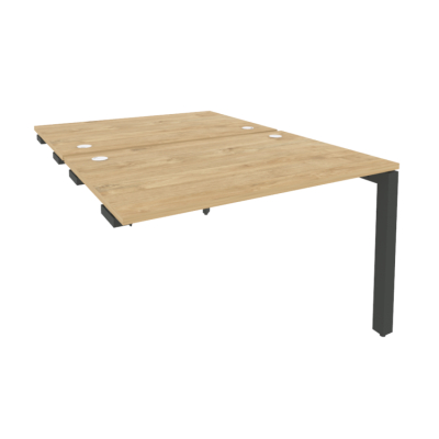 Стол-приставка двойной на П-обр. м/к Оникс O.MP-D.SPR-2.8