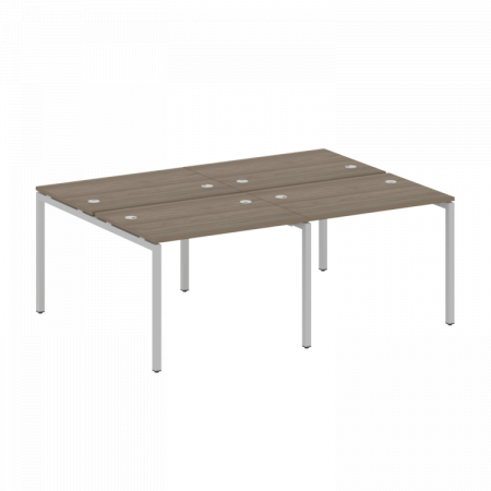 Бенч-система на 4 места на П-обр. м/к Metal System Quattro 40БП.СМ-4.1 