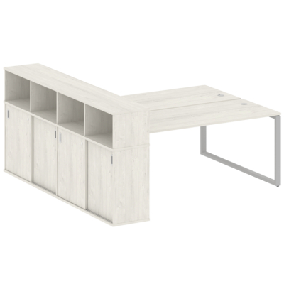 Бенч-система с шкафом-купе на О-обр. м/к Метал систем БО.РС-СШК-4.5